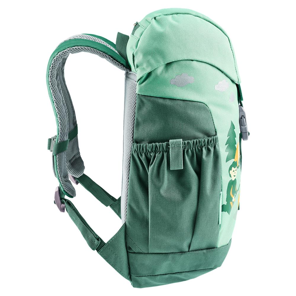 deuter Schmusebär, Kinderrucksack, Camping (grün), Kindergartenrucksack