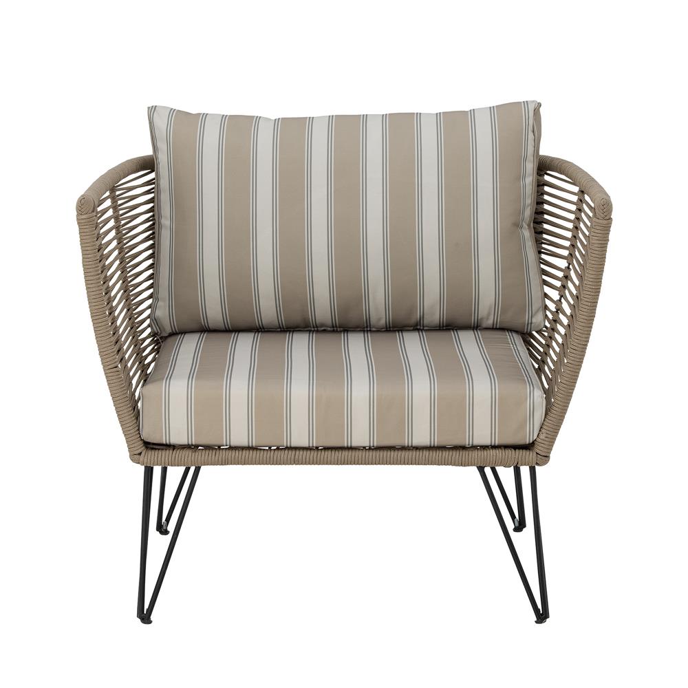 Bloomingville Mundo Kissenbezug (Keine Füllung) 2er-Set Grün – gewebt mit Stickdetails