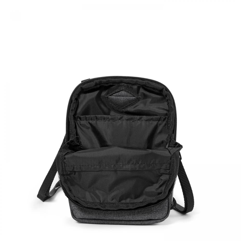 Eastpak BUDDY, Kleine Umhängetasche, Black Denim (grau), 0,5L, Schultertasche