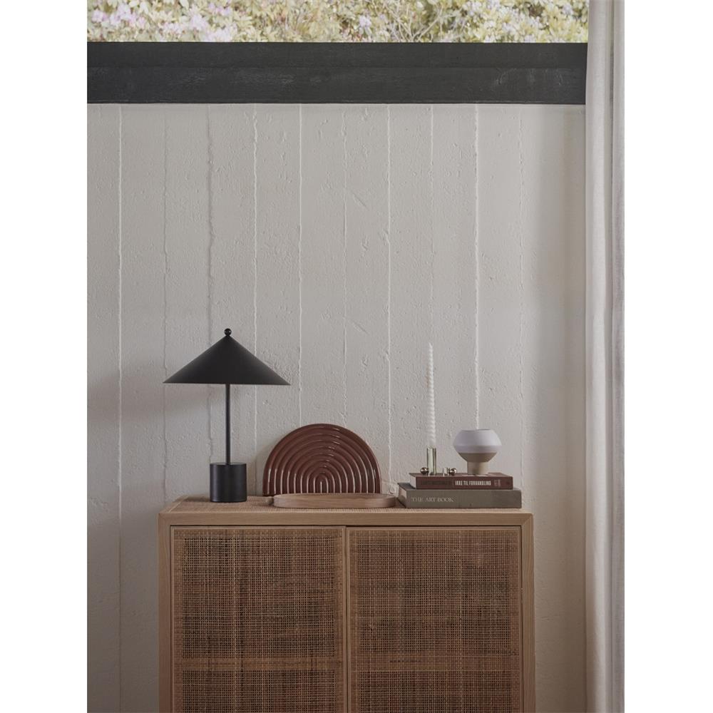 OYOY Regenbogen Tablett 34 x 21 cm Keramik Braun Dekoration Untersetzer