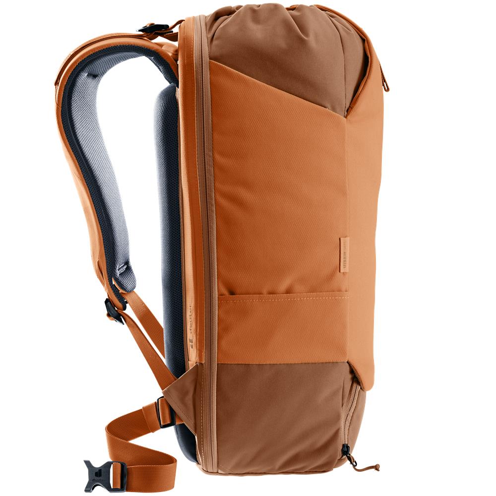 deuter Utilion 34+5, Rucksack, pecan-mocha (orange), 39L, mit Flaschenhalter und Laptopfach