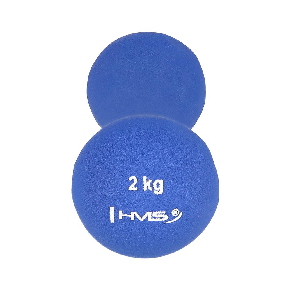 Kurzhantel 2 kg Neopren Fitnesshantel | HMS 17025