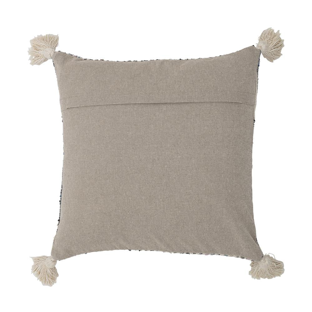 Bloomingville Jehu Kissen, Natur, Baumwolle, 50x50 cm, dänisches Design