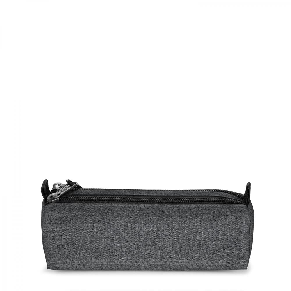 Eastpak DOUBLE BENCHMARK, Federmäppchen, Black Denim (grau), kleine Federmappe, Federtasche