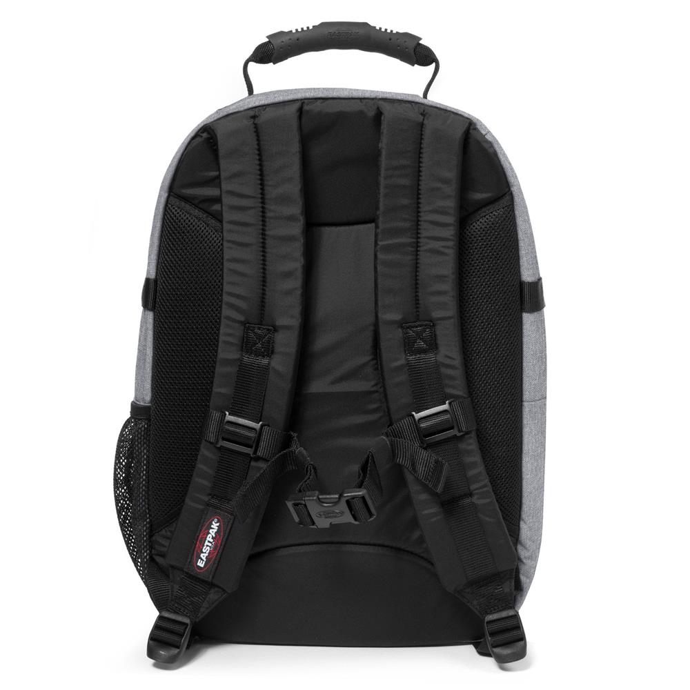 Eastpak TUTOR, Großer Rucksack, Sunday Grey (grau), 39L, mit Flaschenhalter und Laptopfach