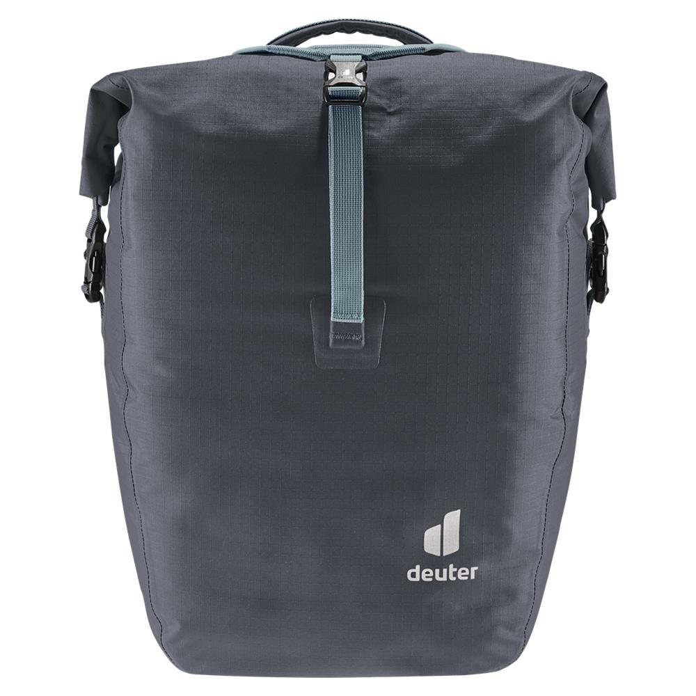 deuter Weybridge, Fahrradtasche, graphite (grau), 20L+5L, mit Bagfix-Halterung