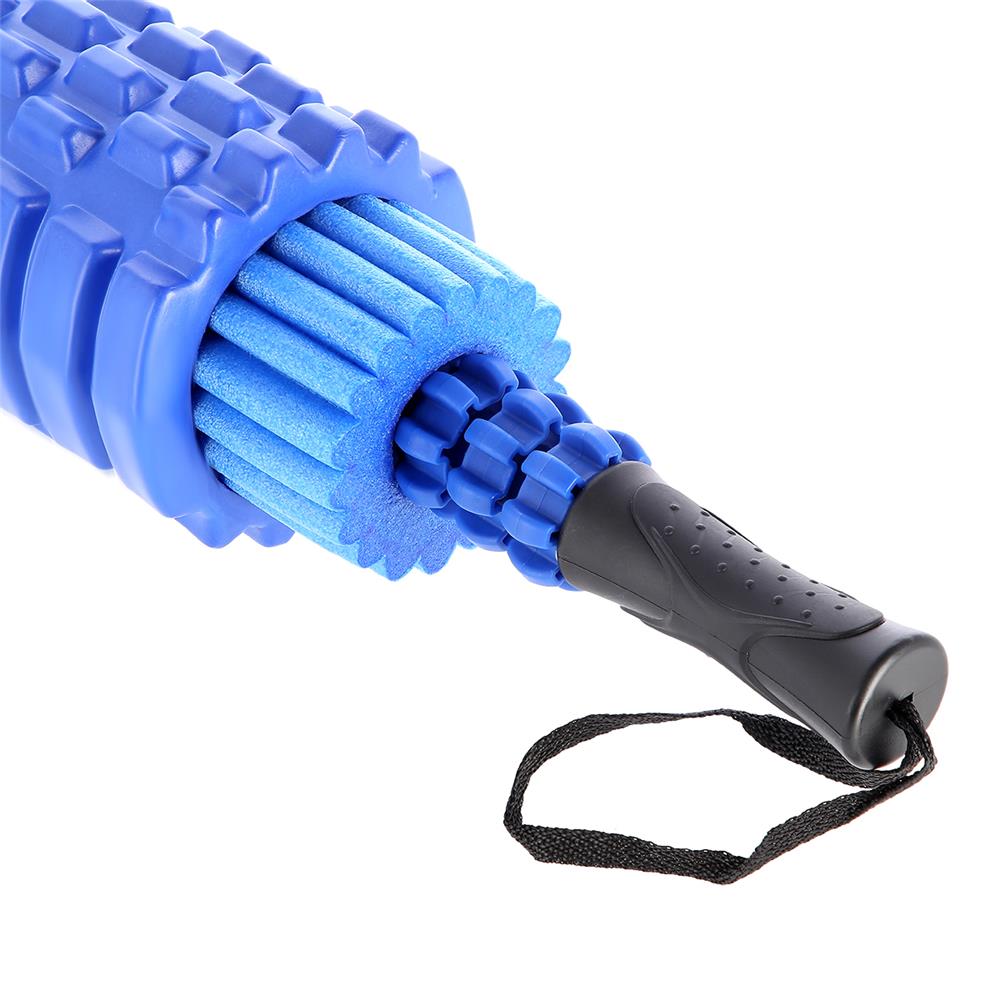 Faszienrollen Set 3in1 Blau Massagerolle Triggerrolle Massage Stick | HMS FS118