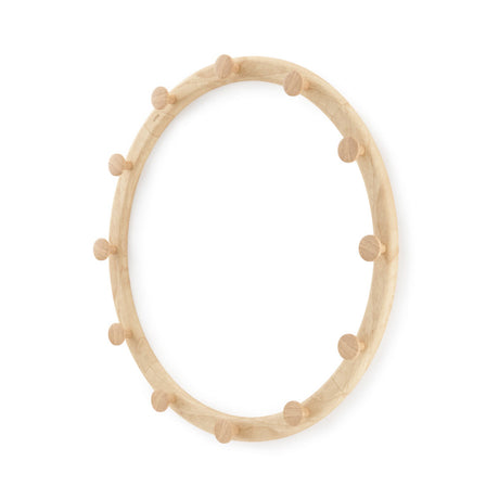 Umbra SLINKA HOOK SET 4 NATURAL Wandgarderobe 12 Haken Holz Modular