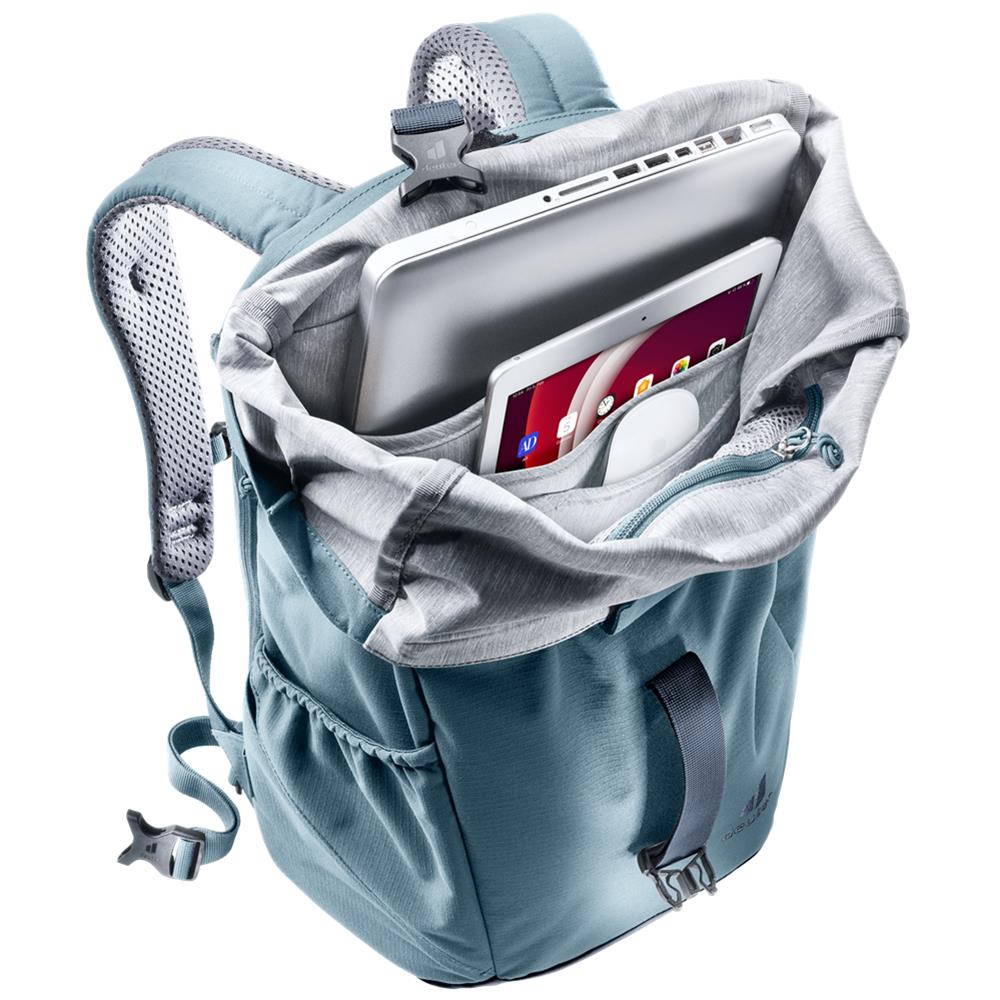 deuter Stepout, Rucksack, atlantic-ink (blau), 22L, mit Flaschenhalter und Laptopfach