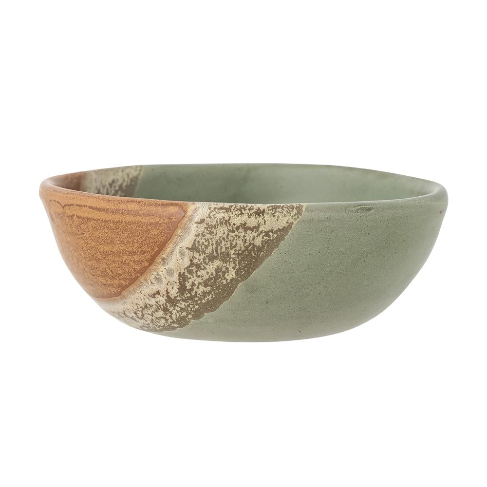 Bloomingville Paula Schüssel, Grün, 572ml, Steingut, dänisches Design