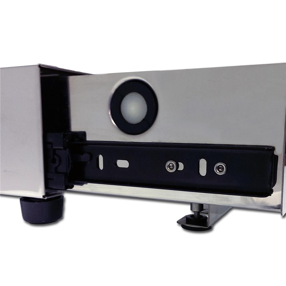 Graef stabile Sudschublade „Pulito“ Edelstahl poliert für Kaffeemühle geeignet