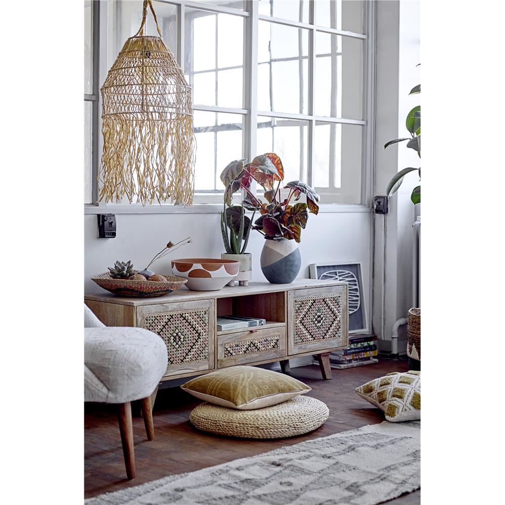 Bloomingville Thora Hängelampe Raffia 40 x 99 cm Indoor