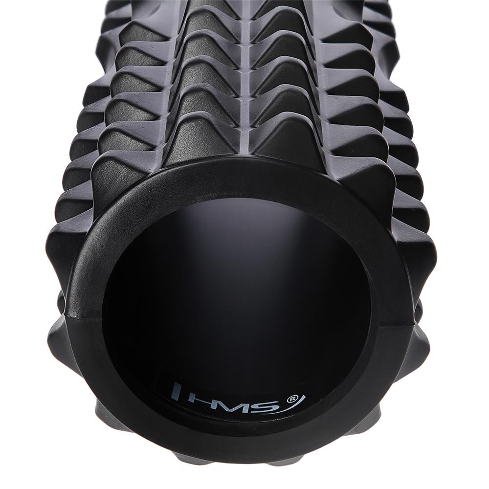 Faszienrolle Massagerolle 33 cm Schwarz für Muskelregeneration | HMS FS140