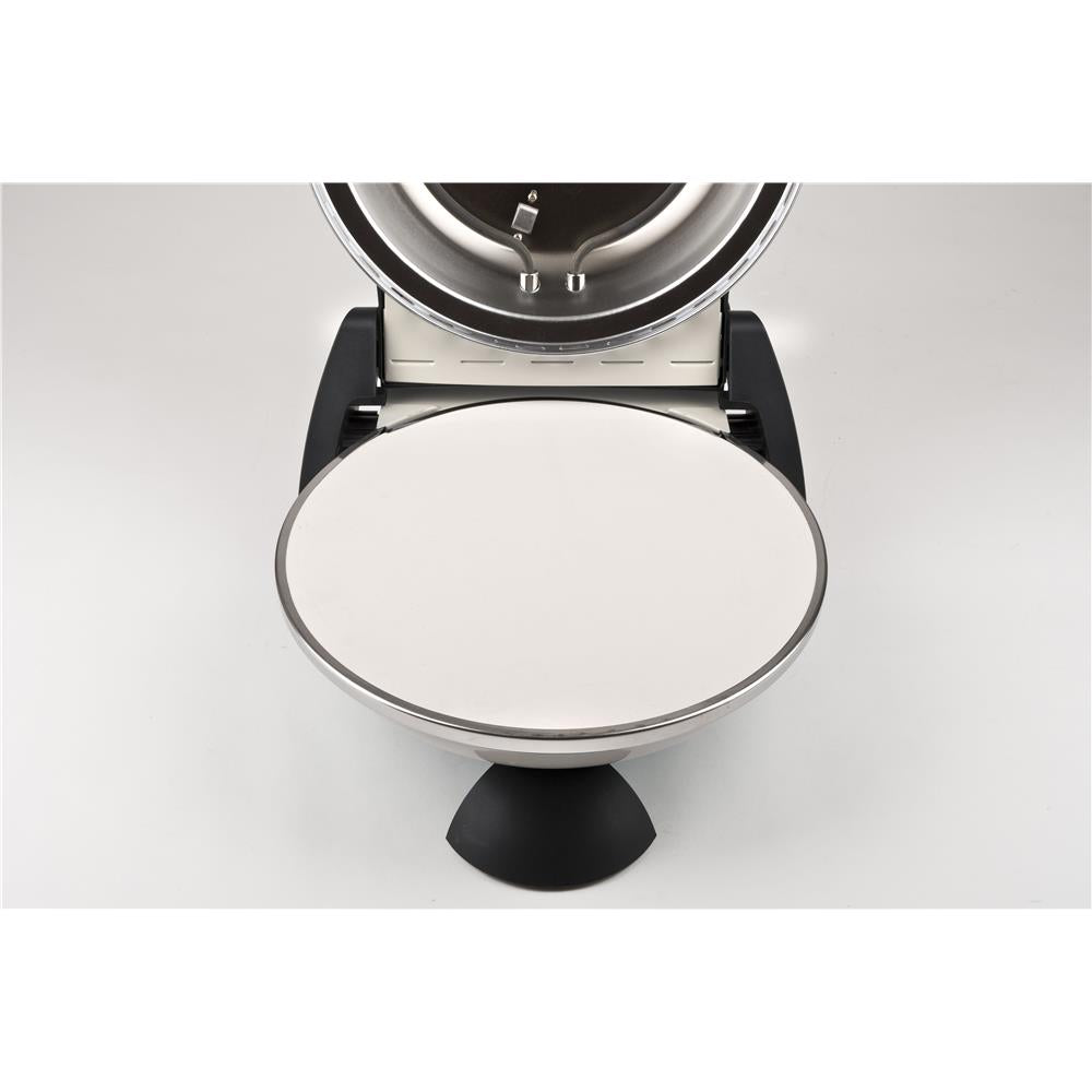 G3Ferrari elektrischer Pizzaofen Delizia 1200 W für Pizza Ø 31cm icy cream Pizzamaker mit feuerfestem Naturstein - Limitierte Edition