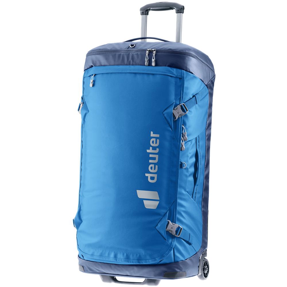 deuter Duffel Pro Movo 90, Reisetrolley, neptune-nightblue (blau), Rollkoffer mit 2 Rädern