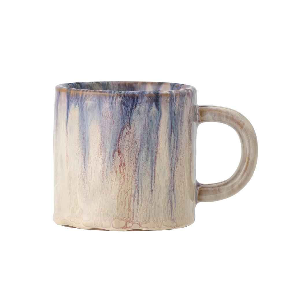 Bloomingville Amalia Tasse Blau Steingut 250ml