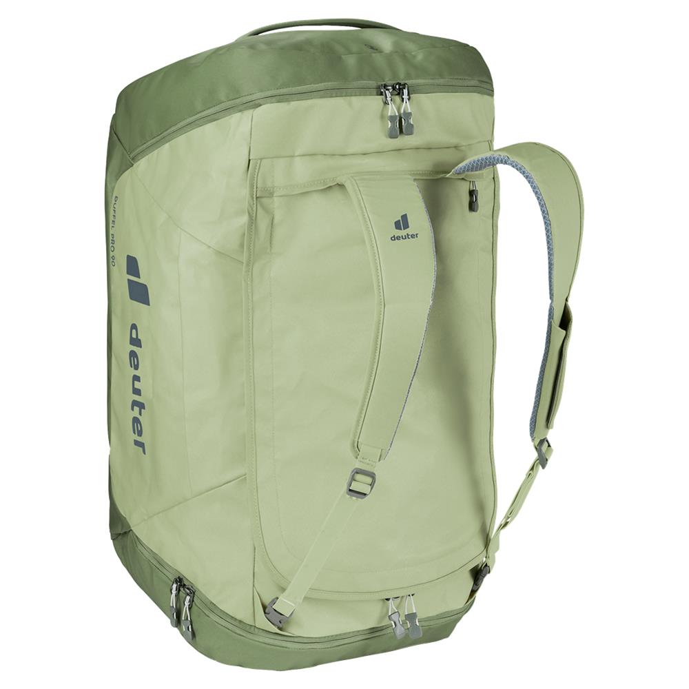 deuter Duffel Pro 90, Reisetasche, mineral-grove (grün), auch als Rucksack tragbar