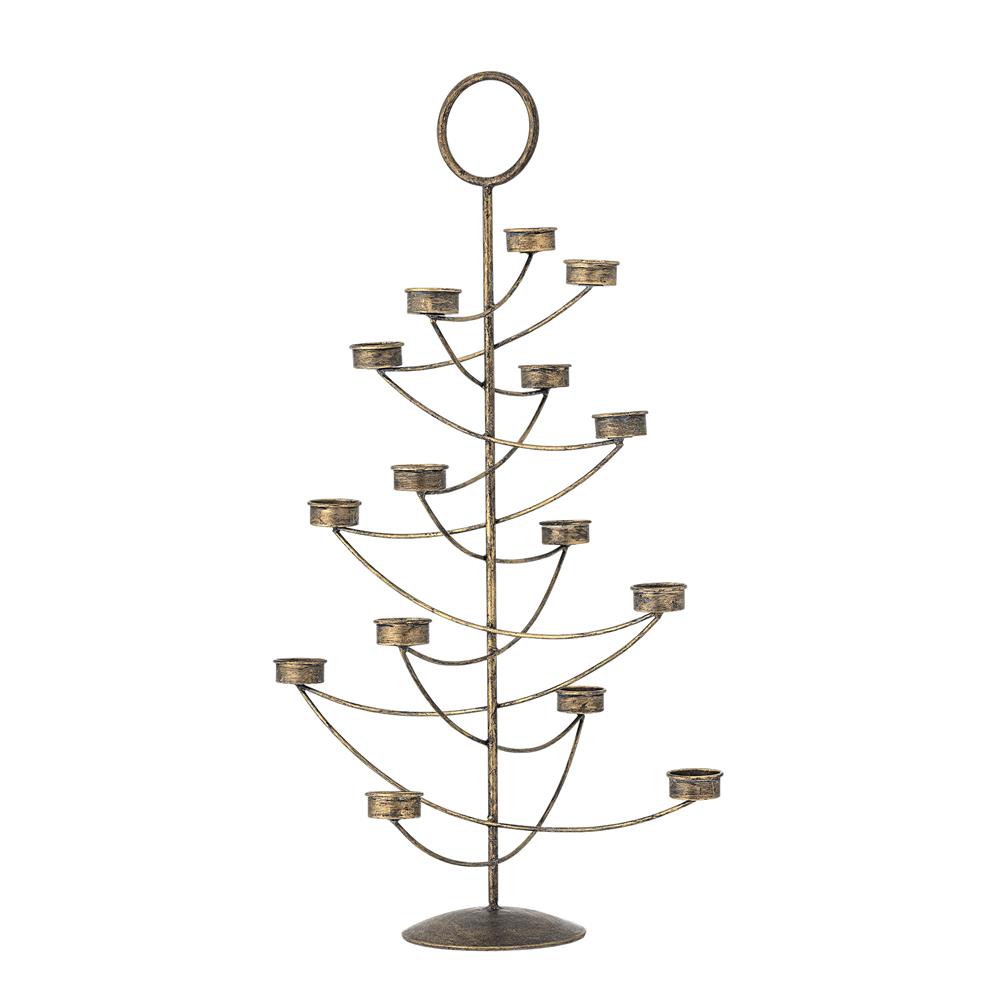Bloomingville Alani Teelichthalter Gold Metall Kerzenhalter 70 cm