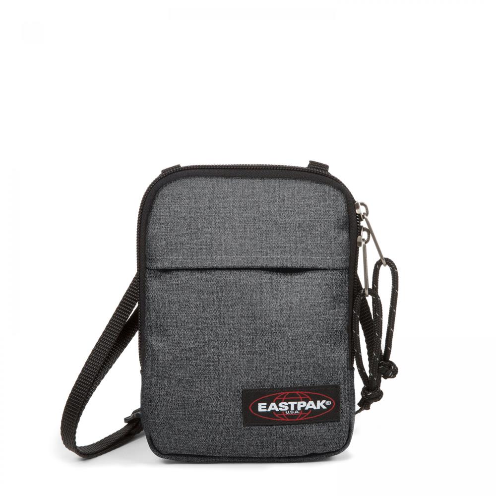 Eastpak BUDDY, Kleine Umhängetasche, Black Denim (grau), 0,5L, Schultertasche