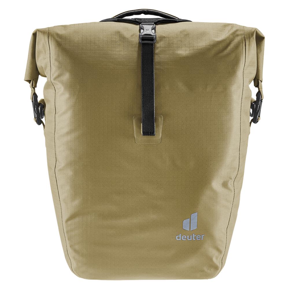 deuter Weybridge, Fahrradtasche, desert (beige), 25L+5L, mit Bagfix-Halterung