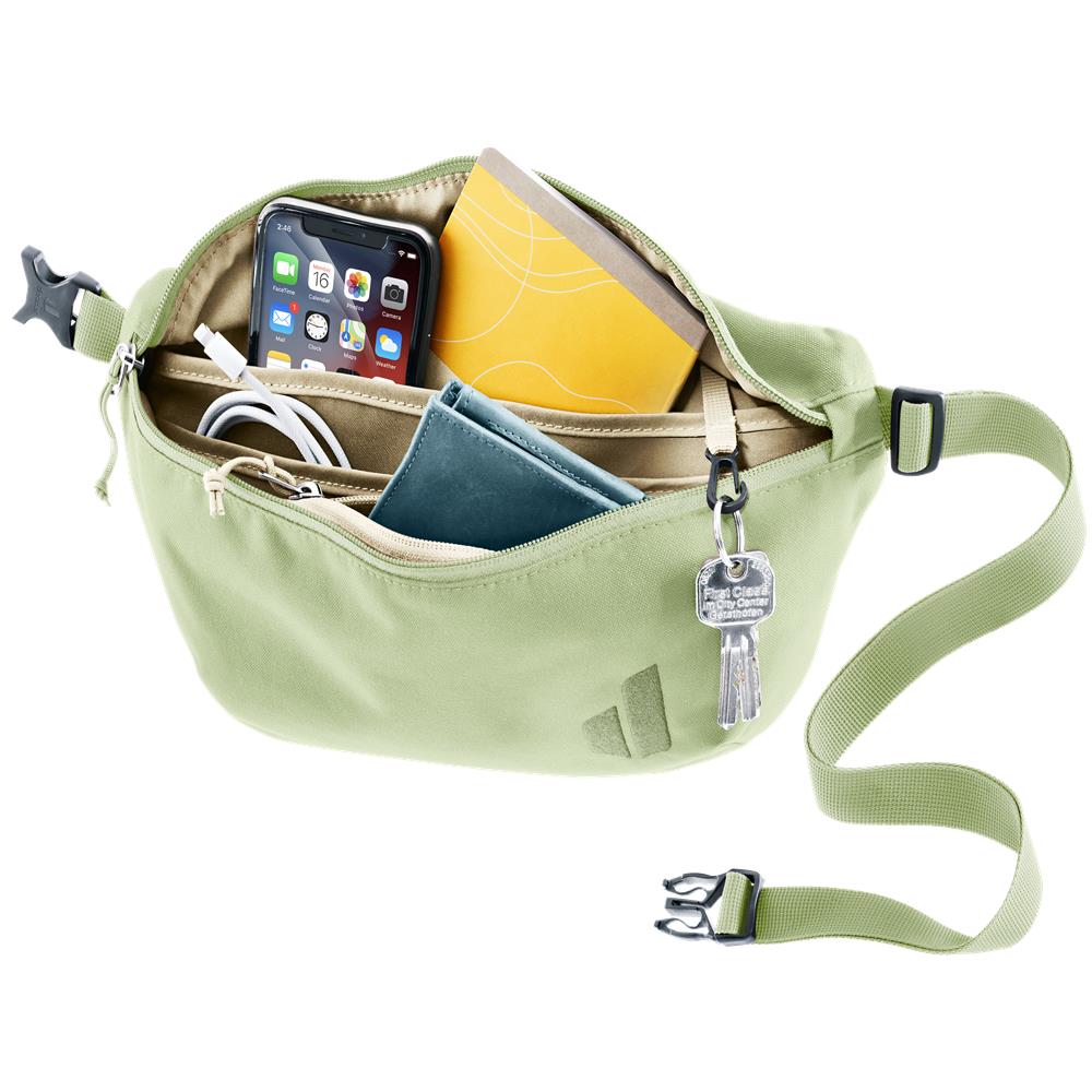 deuter Avengo Organizer, Bauchtasche, mineral (grün), 2,5L, Gürteltasche, Umhängetasche