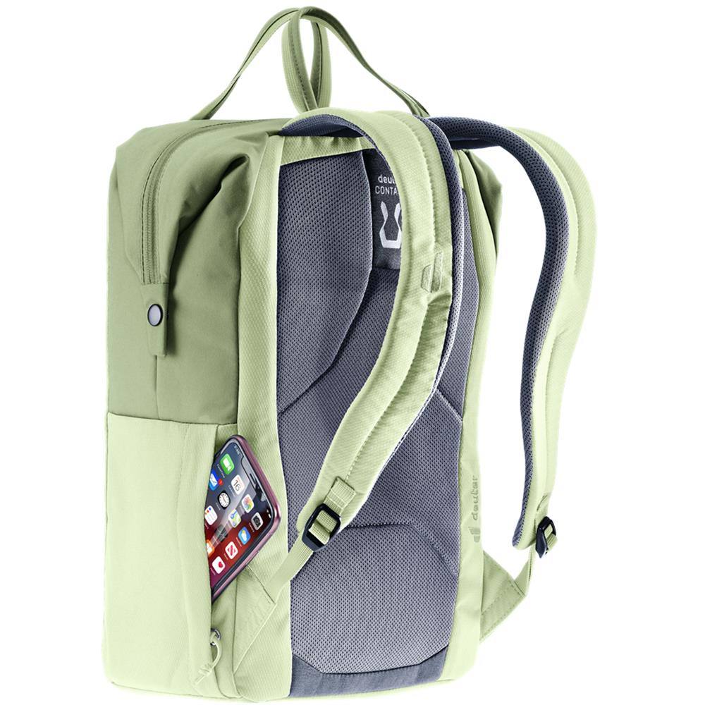 deuter Vista, Rucksack, mineral-grove (grün), 18L, Toploader mit Reißverschluss