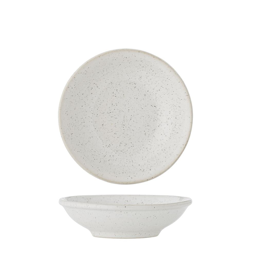 Bloomingville Addison Schale Weiß Steingut 60 ml skandinavisch