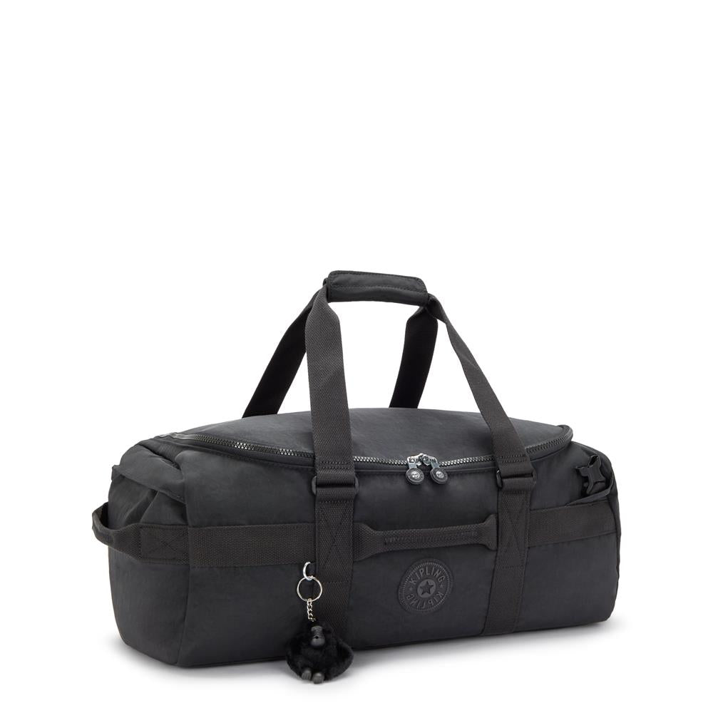 Kipling JONIS S, Kleiner umwandelbarer Rucksack, Black Noir (schwarz), 32L, Sporttasche