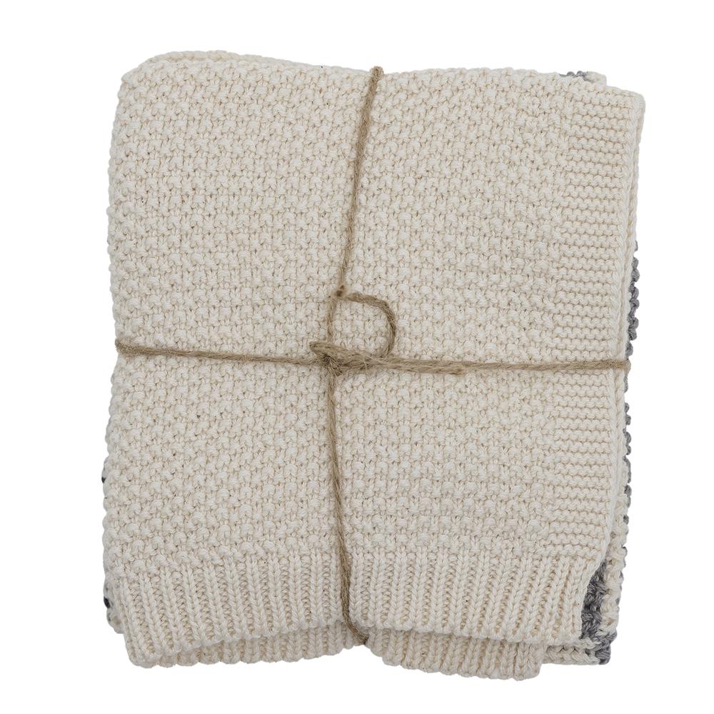 Bloomingville Odette Spültuch grau L27 cm aus Baumwolle – 3er Set für Küche & Spüle