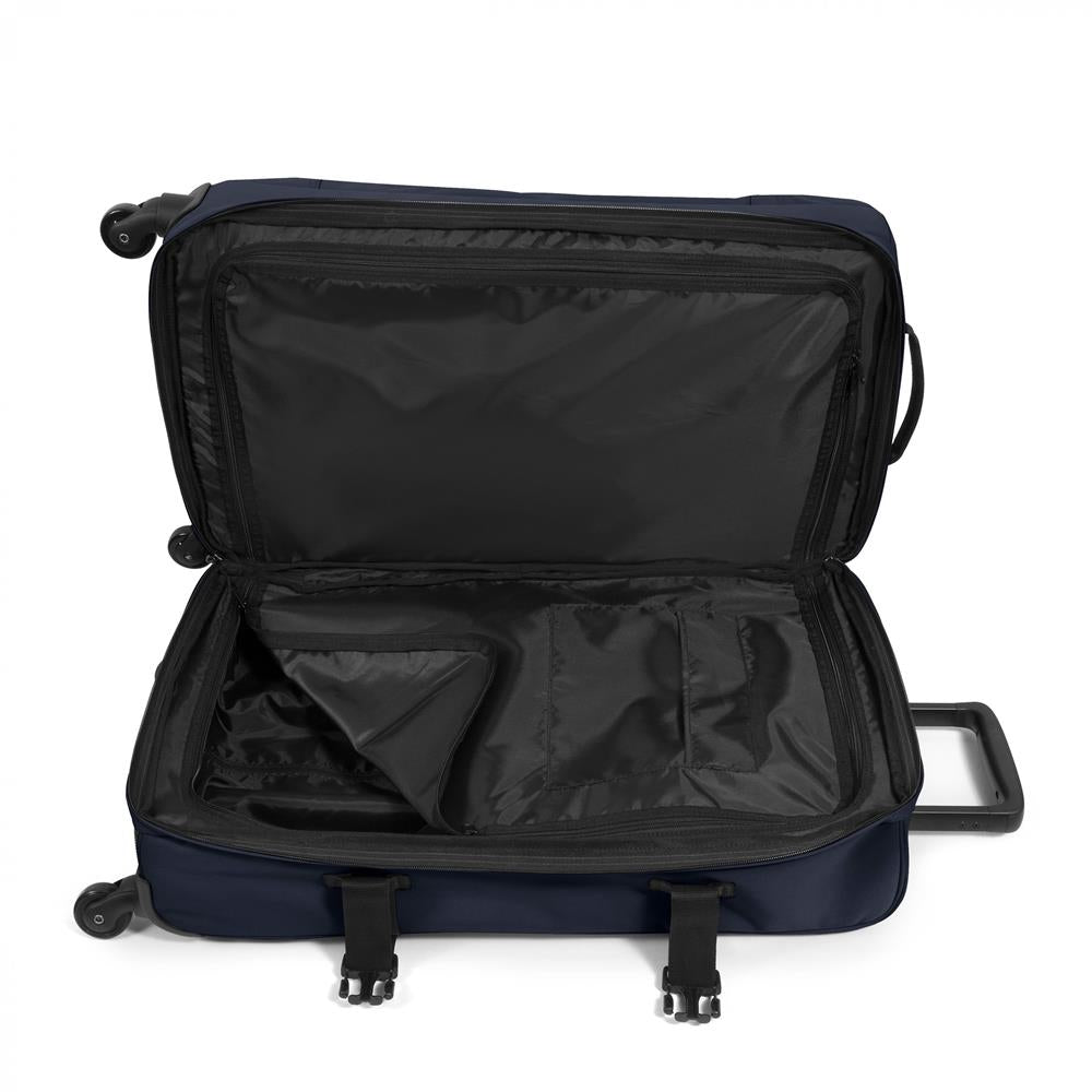 Eastpak TRANS4 M, Reisetrolley, Ultra Marine (blau), 68L, Rollkoffer mit 4 Rädern und TSA-Schloss