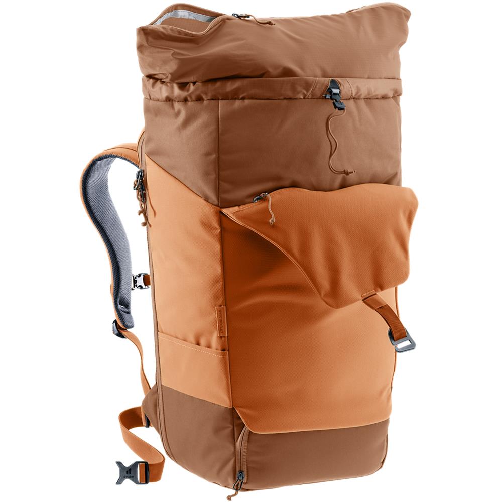 deuter Utilion 34+5, Rucksack, pecan-mocha (orange), 39L, mit Flaschenhalter und Laptopfach