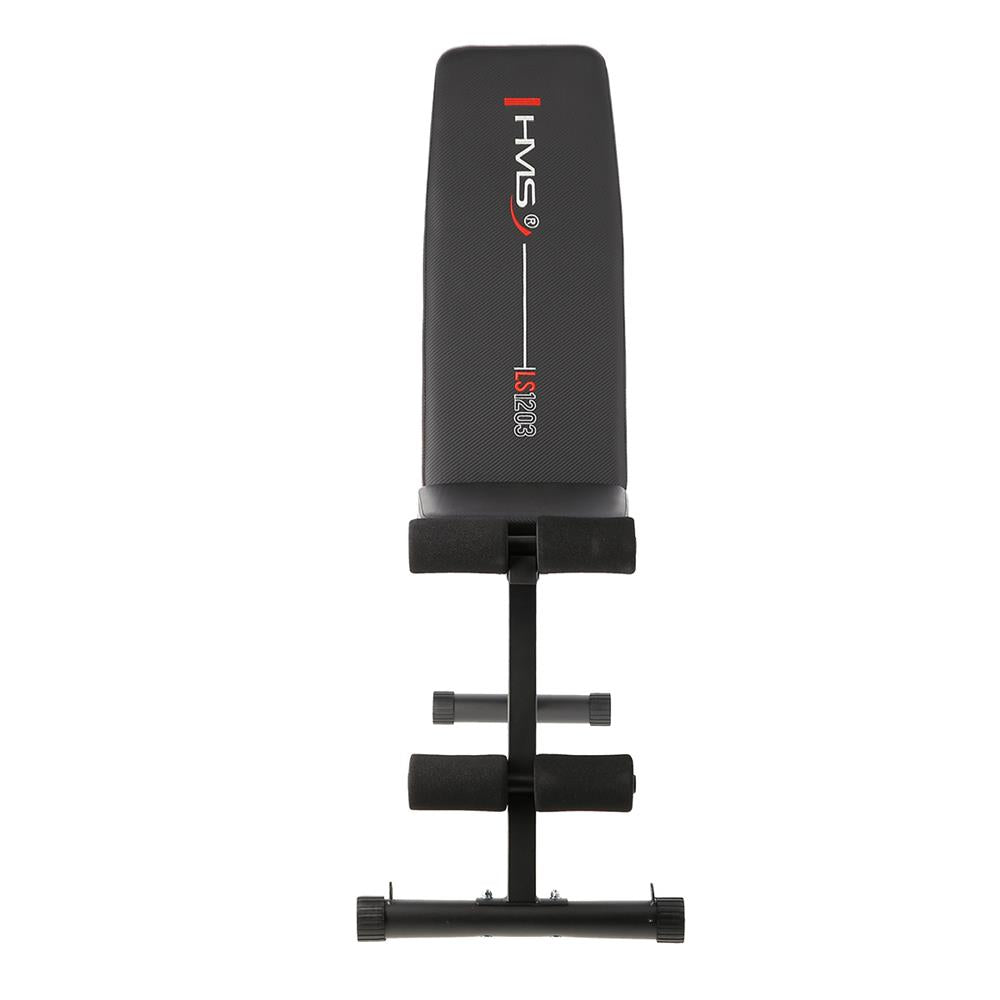 Klappbare Trainingsbank bis 200 kg mit Expandern | HMS LS1203