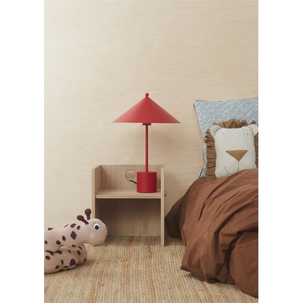 OYOY Mini - Kinderkissen Lobo Löwe, Stofftier, Bio-Baumwolle