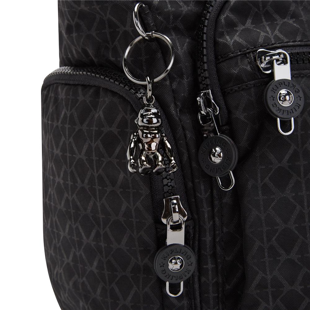 Kipling GABBIE Mittelgroße crossbody Tasche mit verstellbarem Schulterriemen Signature Emb