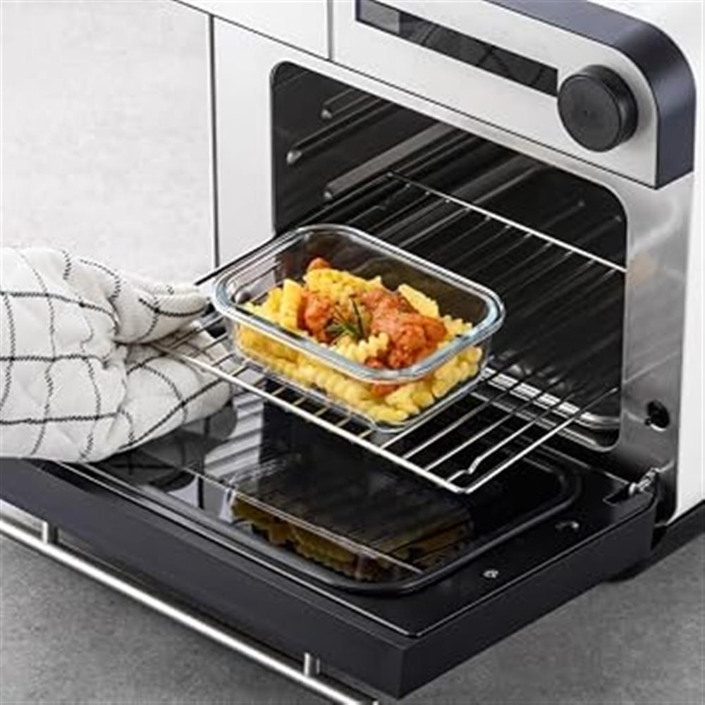 LocknLock OVEN GLASS Frischhaltedose 630 ml, ofenfest bis 400 °C