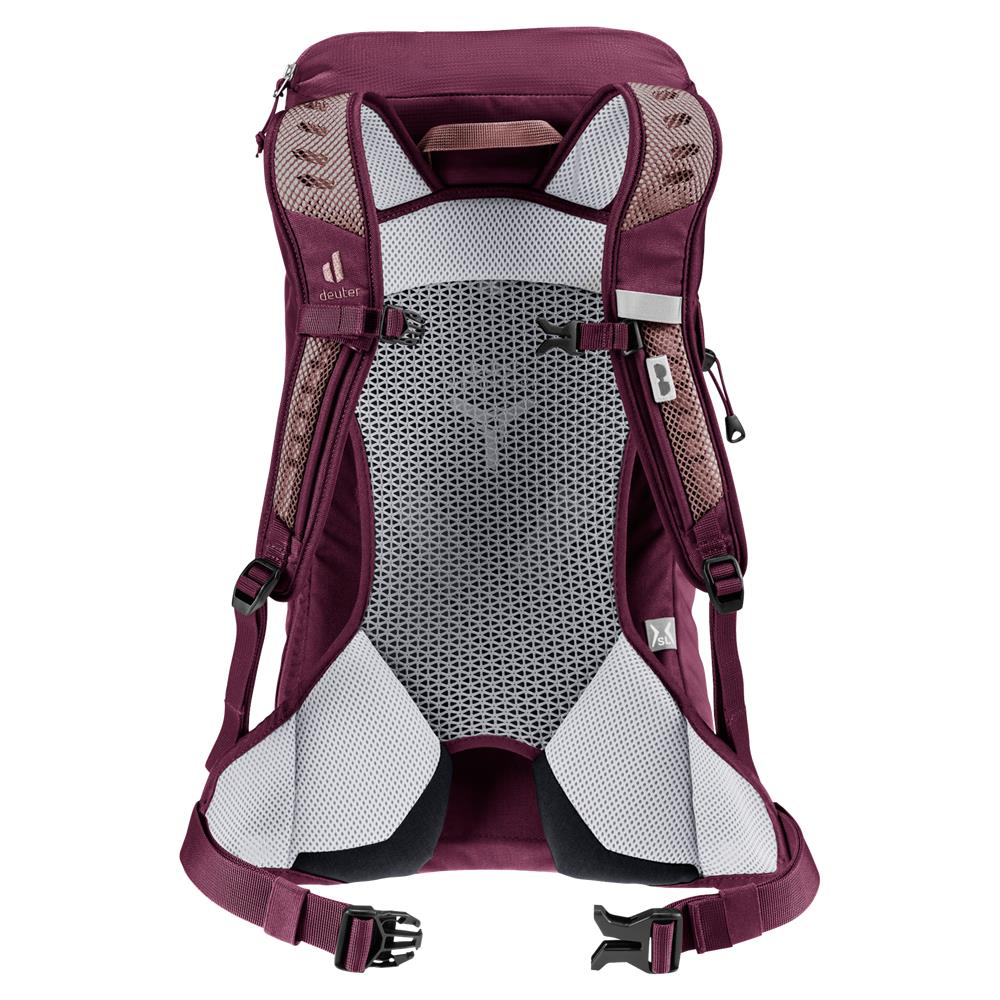 deuter AC Lite 14 SL, Wanderrucksack, ashrose-cassis (braun), 14L