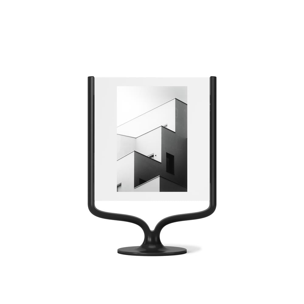 Umbra Wishbone Bilderrahmen in Schwarz für Fotogrößen 10x15 und 13x18 cm