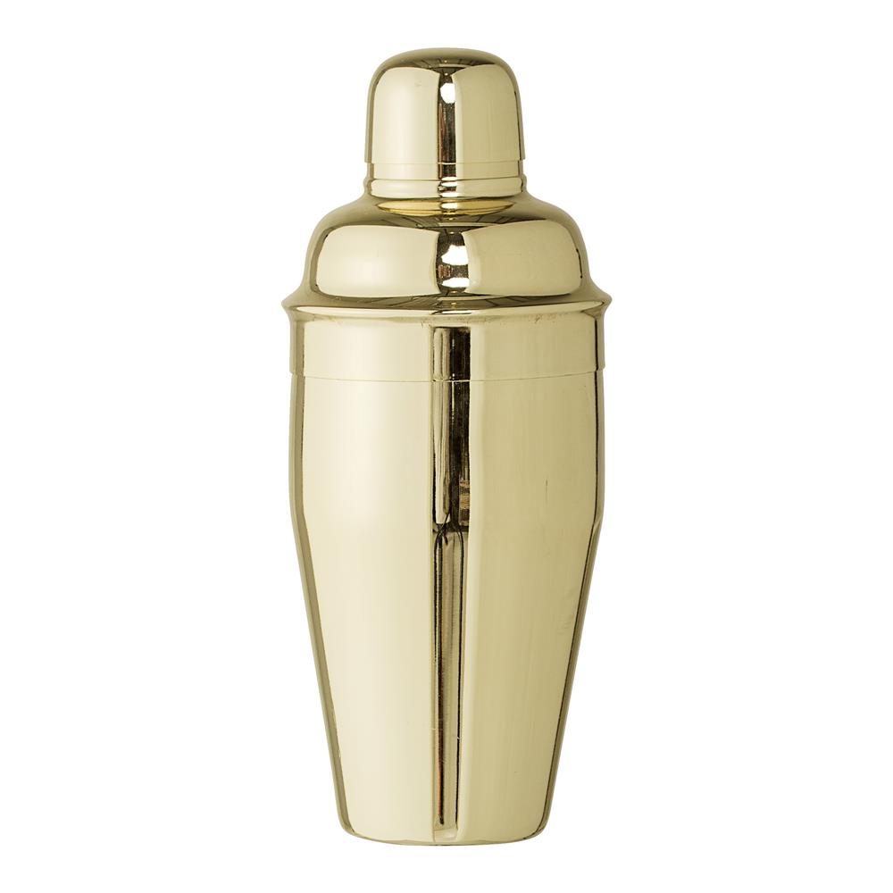 Bloomingville Cocktail Shaker gold Edelstahl elegantes Barzubehör für die Hausbar