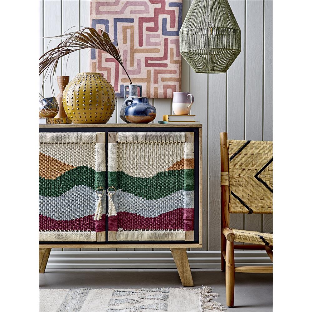 Bloomingville Sacco Hängeleuchte Grün Papier 30 x 40 cm Indoor