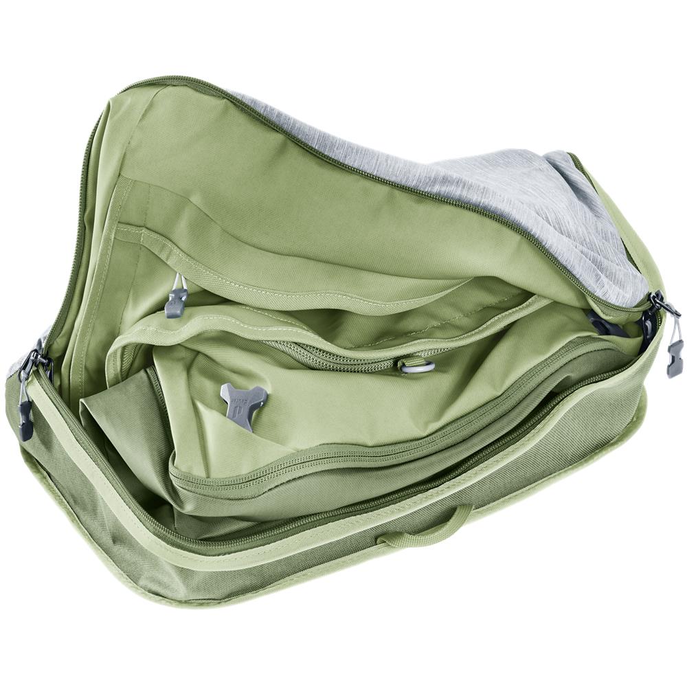 deuter Duffel Pro 60, Reisetasche, mineral-grove (grün), auch als Rucksack tragbar