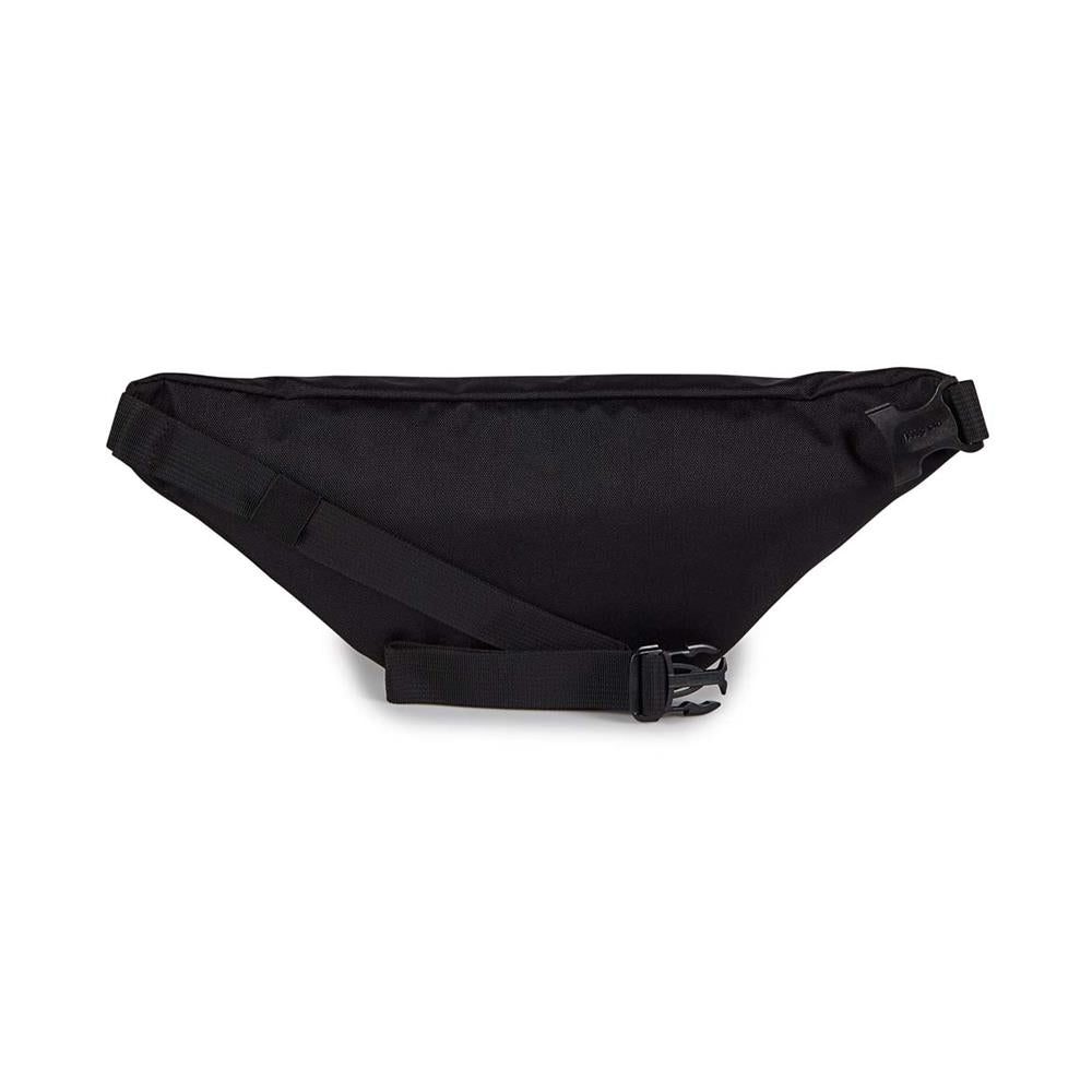 JanSport Swing Waistpack, Gürteltasche, Black (schwarz), 4L mit 2 Reißverschlussfächern