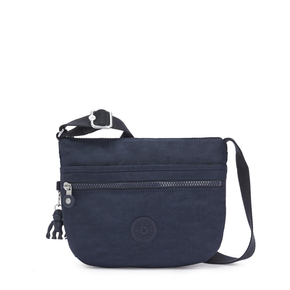 Kipling ARTO S Kleine Umhängetasche in der Farbe Blue Bleu 2 mit Reißverschluss