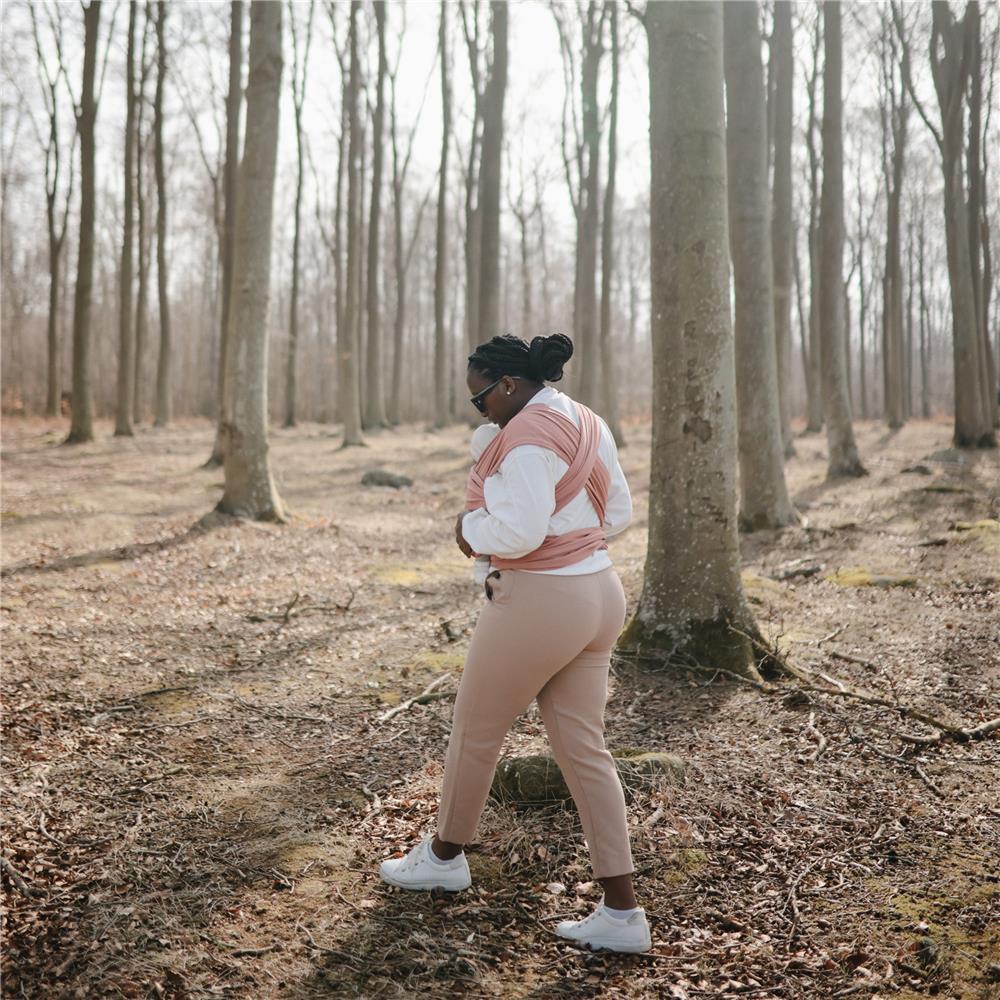 Mushie Baby-Tragetuch, Cedar, aus 100% Bio-Baumwolle