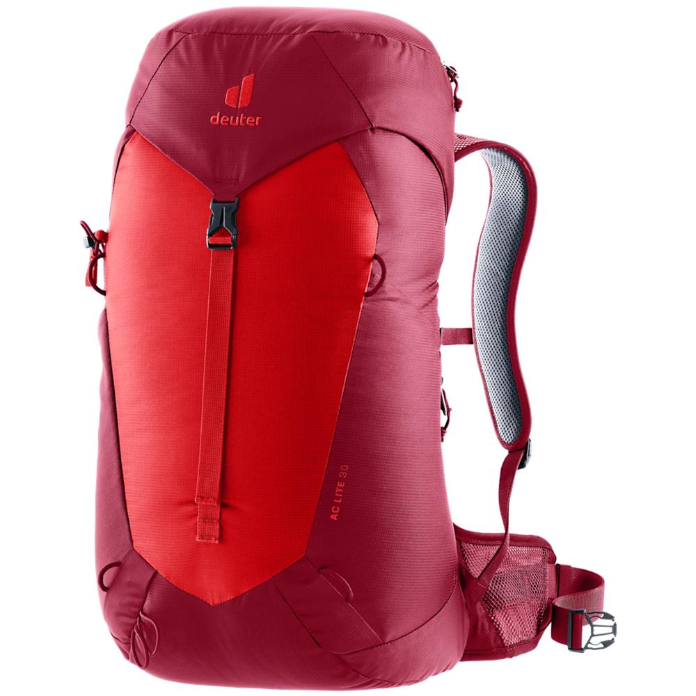 deuter AC Lite 30, Wanderrucksack, cherry-masala (rot), 30L