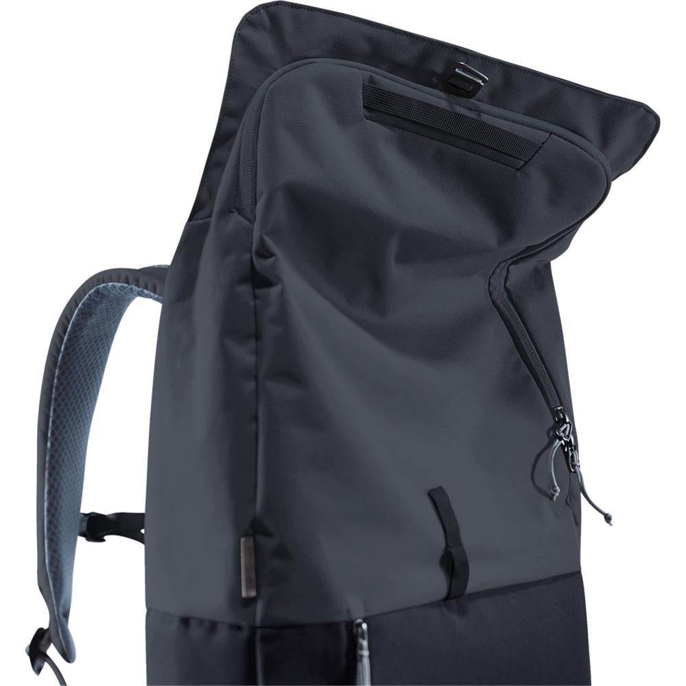 deuter UP Seoul, Rucksack, black (schwarz), 26L, mit Flaschenhalter und Laptopfach