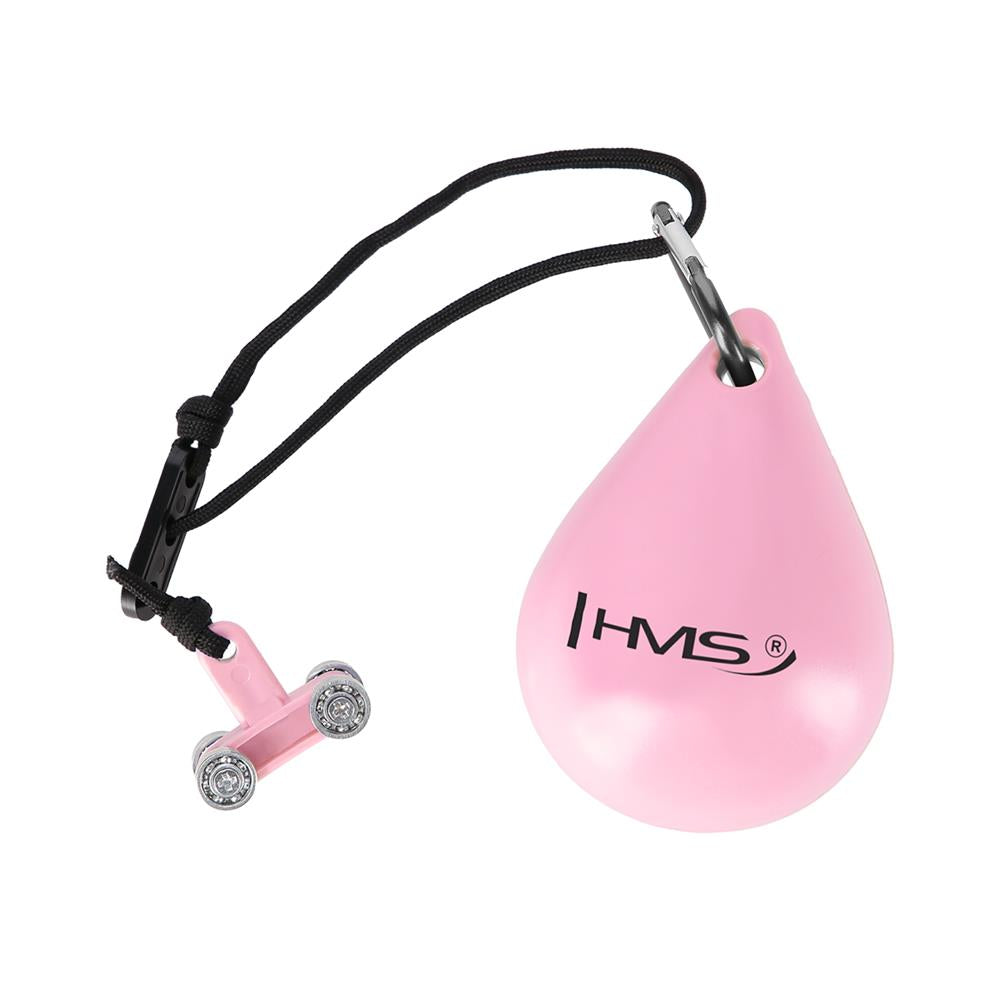Hula Hoop Reifen mit Gewicht und Massagefunktion verstellbar Rosa | HMS HHW02
