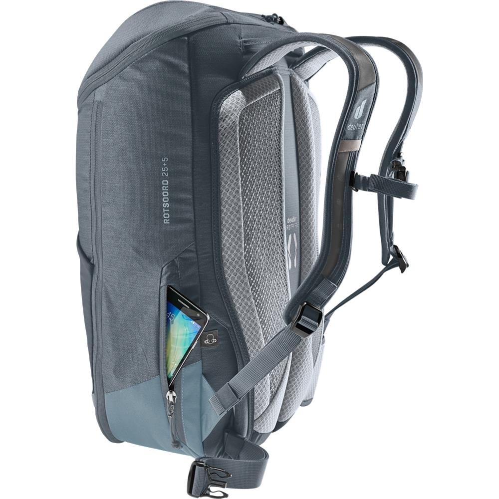 deuter Rotsoord, Fahrradrucksack, graphite-shale (grau), 30L, mit Laptopfach