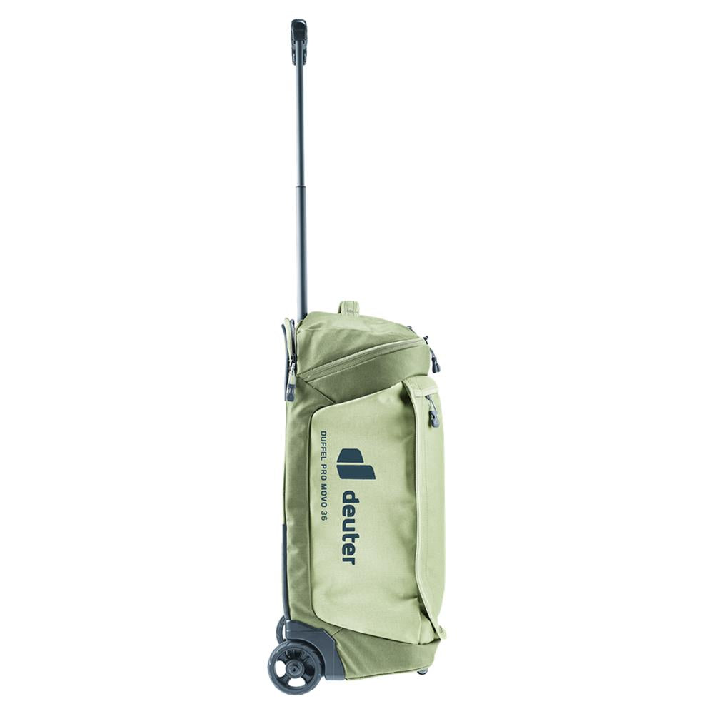 deuter Duffel Pro Movo 36, Reisetrolley, mineral-grove (grün), auch als Rucksack tragbar