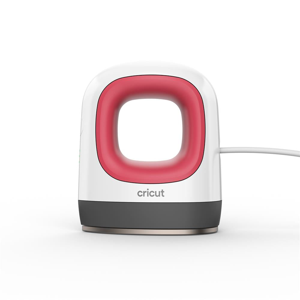 Cricut EasyPress Mini - Himbeere, kleine Heizpresse für Hüte, Schuhe, Stofftiere