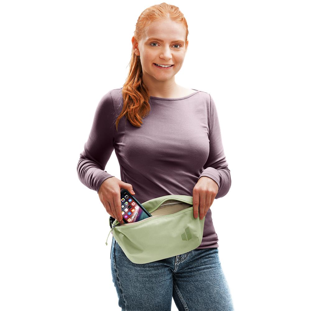 deuter Avengo Organizer, Bauchtasche, mineral (grün), 2,5L, Gürteltasche, Umhängetasche